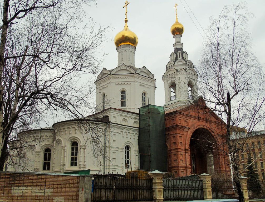 Таганский. Церковь Василия Исповедника у Рогожской заставы. фасады