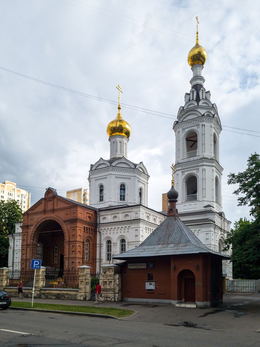 Церковь Василия Исповедника у Рогожской заставы, Таганский (Центральный административный округ (ЦАО), г. Москва). фасады