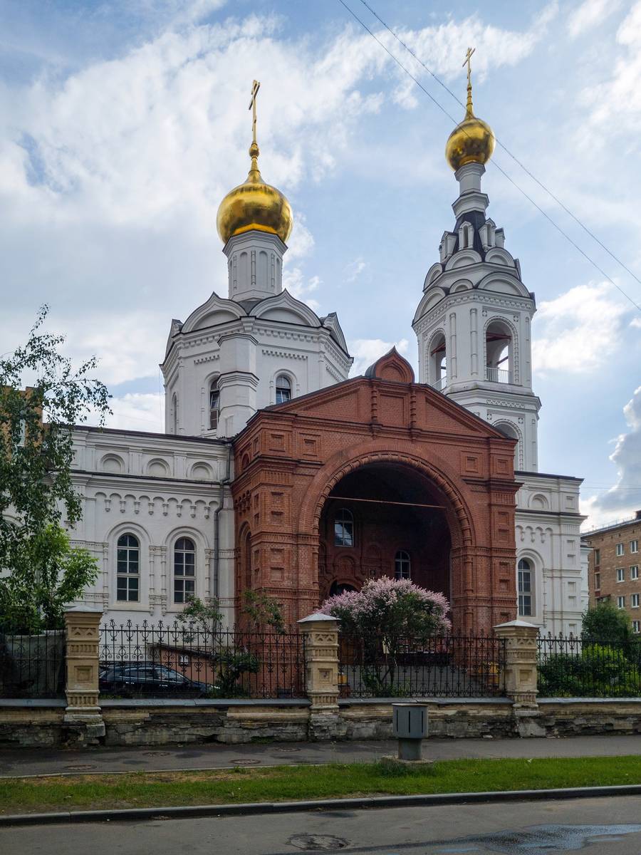 Церковь Василия Исповедника у Рогожской заставы, Таганский (Центральный административный округ (ЦАО), г. Москва). фасады