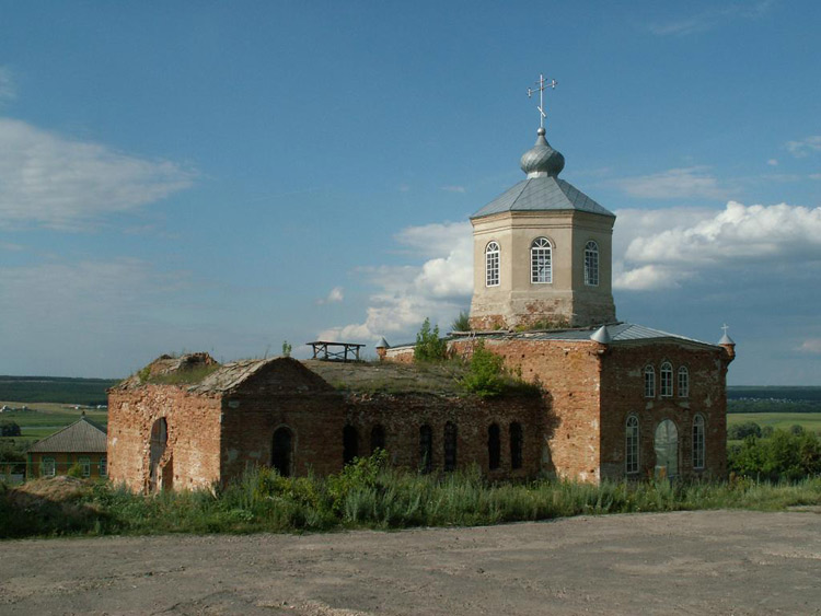 Селявное. Церковь Николая Чудотворца. фасады