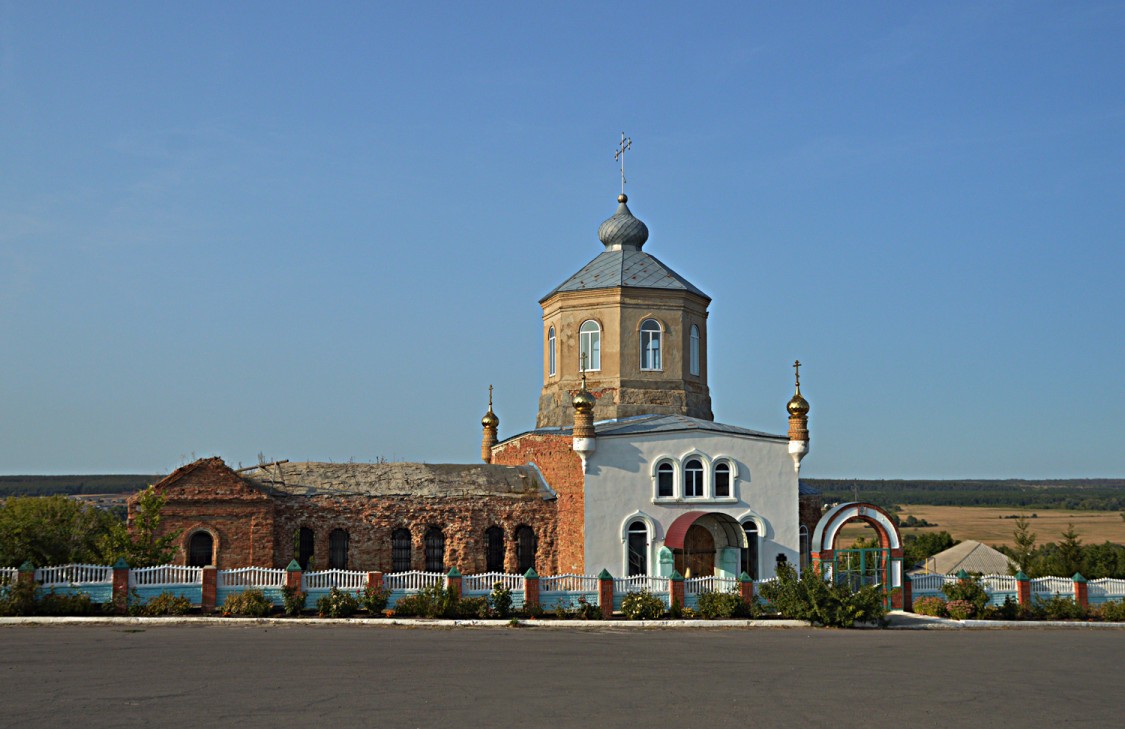 Селявное. Церковь Николая Чудотворца. фасады
