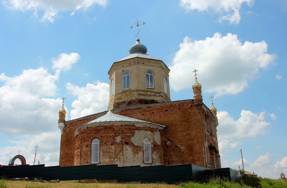Селявное. Церковь Николая Чудотворца. фасады, вид с северо-востока