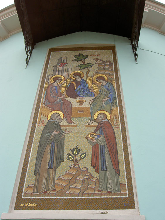 Церковь Сергия Радонежского (Троицы Живоначальной) в Рогожской слободе, Таганский (Центральный административный округ (ЦАО), г. Москва). архитектурные детали