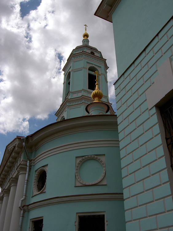 Таганский. Церковь Сергия Радонежского (Троицы Живоначальной) в Рогожской слободе. архитектурные детали