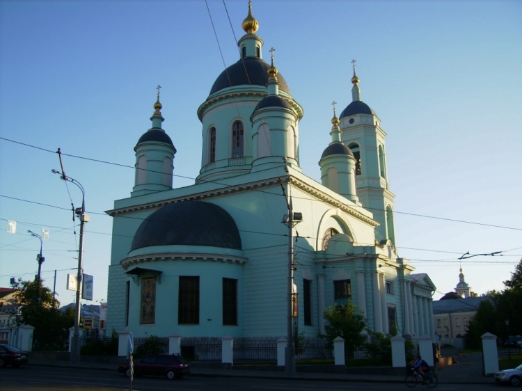 Таганский. Церковь Сергия Радонежского (Троицы Живоначальной) в Рогожской слободе. фасады