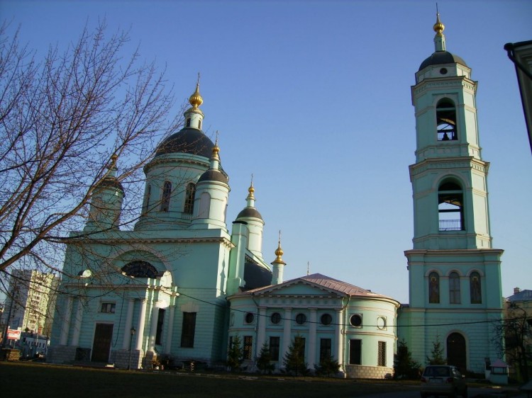 Церковь Сергия Радонежского (Троицы Живоначальной) в Рогожской слободе, Таганский (Центральный административный округ (ЦАО), г. Москва). фасады