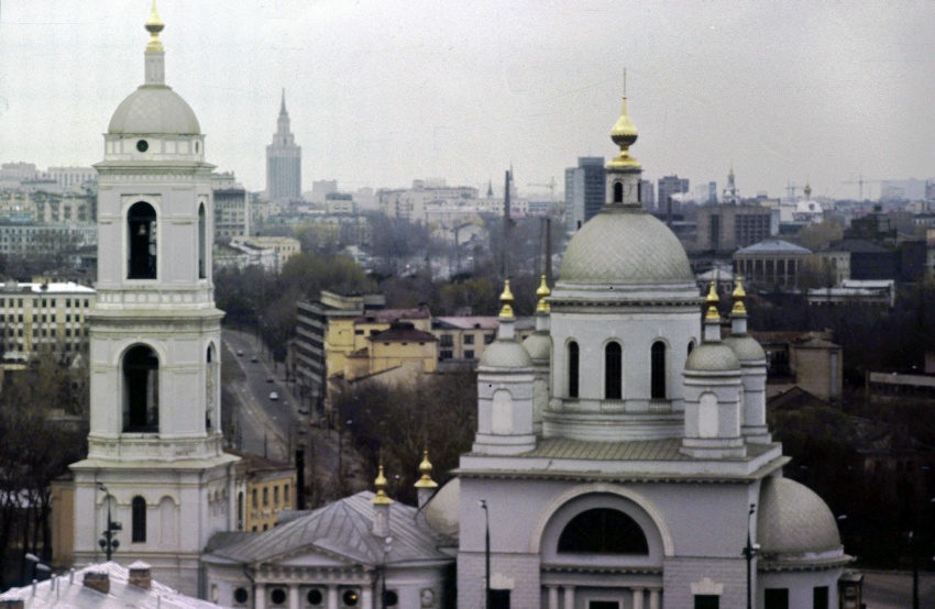 Церковь Сергия Радонежского (Троицы Живоначальной) в Рогожской слободе, Таганский (Центральный административный округ (ЦАО), г. Москва). фасады