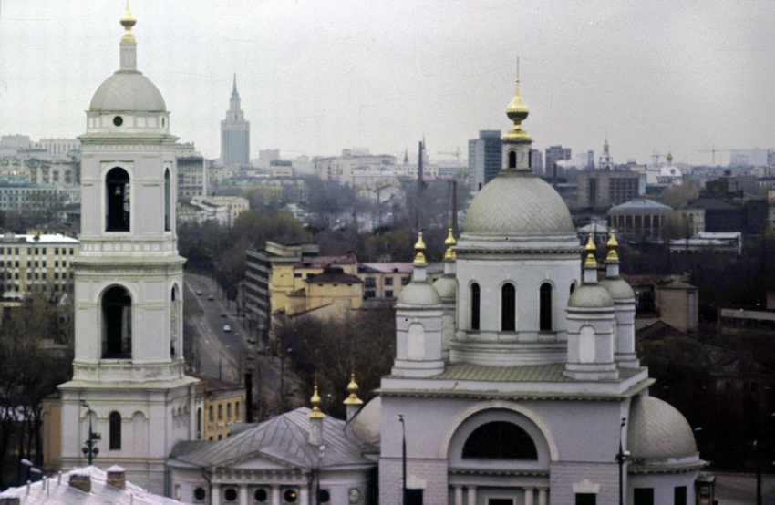 Таганский. Церковь Сергия Радонежского (Троицы Живоначальной) в Рогожской слободе. фасады