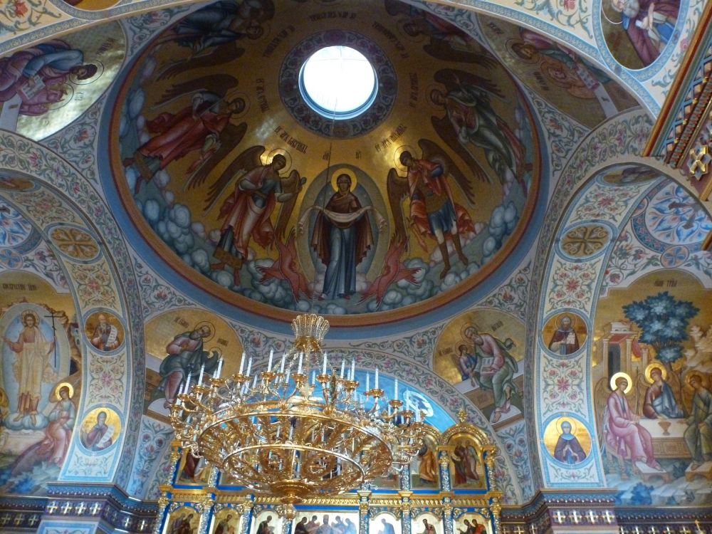 Церковь Рождества Пресвятой Богородицы на Кулишках (на Стрелке), Таганский (Центральный административный округ (ЦАО), г. Москва). интерьер и убранство, Роспись плафона.