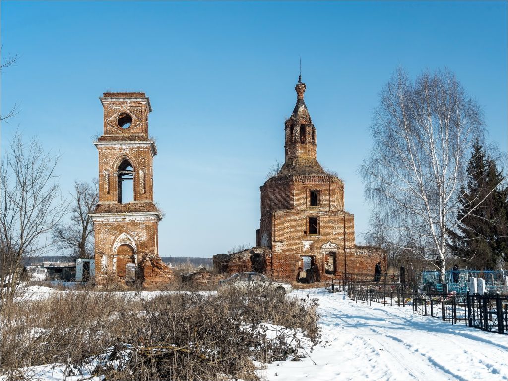 Церковь Спаса Нерукотворного Образа, Барыково (Тула, город, Тульская область). фасады