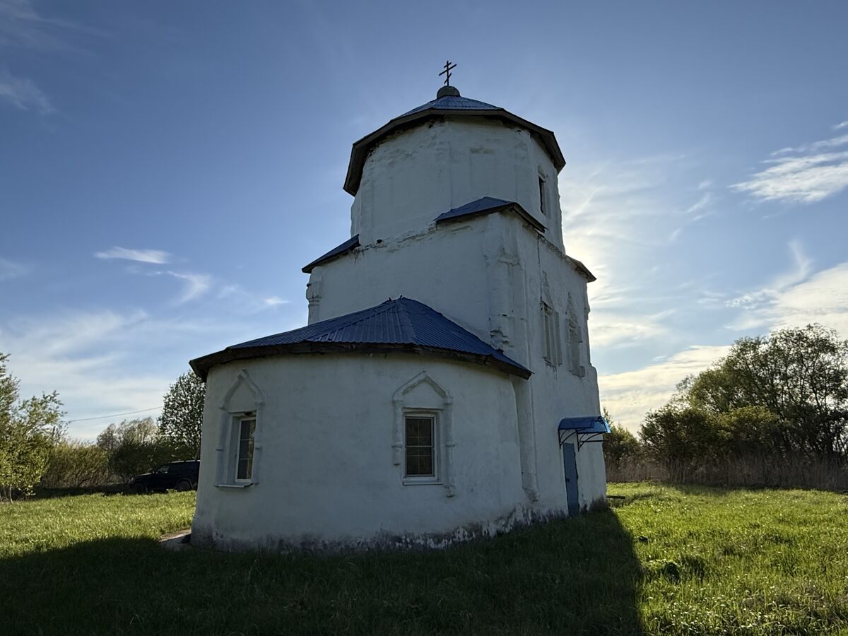 Церковь Успения Пресвятой Богородицы, Беломутово (Тула, город, Тульская область). фасады, Вид с северо-востока