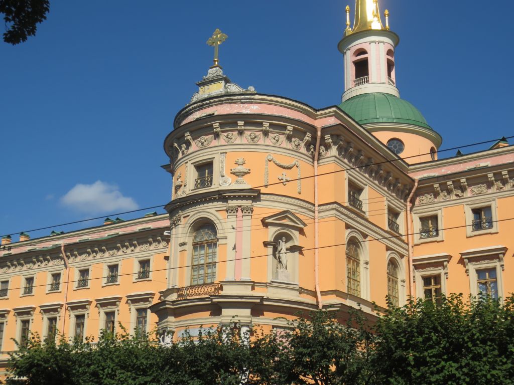 Церковь архангела михаила петербургское ш 105б фото Домовая церковь Михаила Архангела в Михайловском замке, Центральный район (Санкт