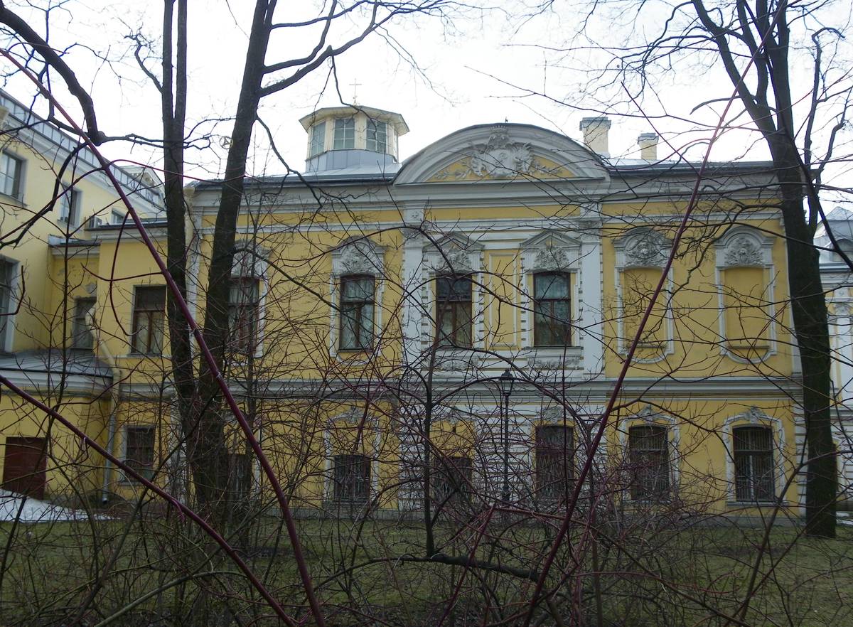 Домовая церковь Варвары великомученицы в Шереметевском дворце, Центральный район (Санкт-Петербург, г. Санкт-Петербург). фасады