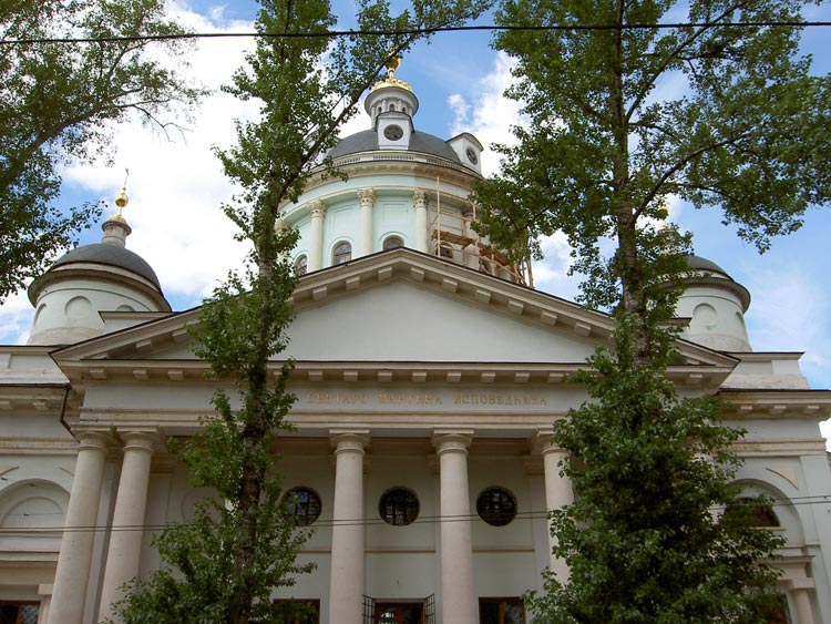 Церковь Мартина Исповедника (Вознесения Господня) в Алексеевской новой слободе, Таганский (Центральный административный округ (ЦАО), г. Москва). архитектурные детали
