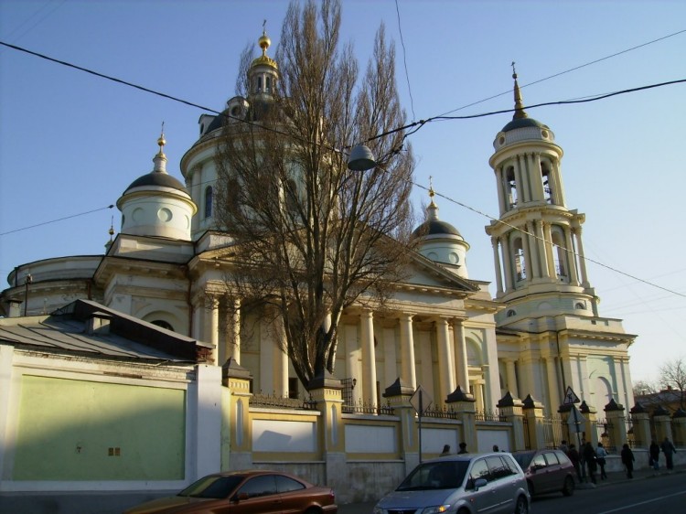 Таганский. Церковь Мартина Исповедника (Вознесения Господня) в Алексеевской новой слободе. фасады