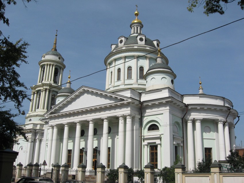 Церковь Мартина Исповедника (Вознесения Господня) в Алексеевской новой слободе, Таганский (Центральный административный округ (ЦАО), г. Москва). фасады