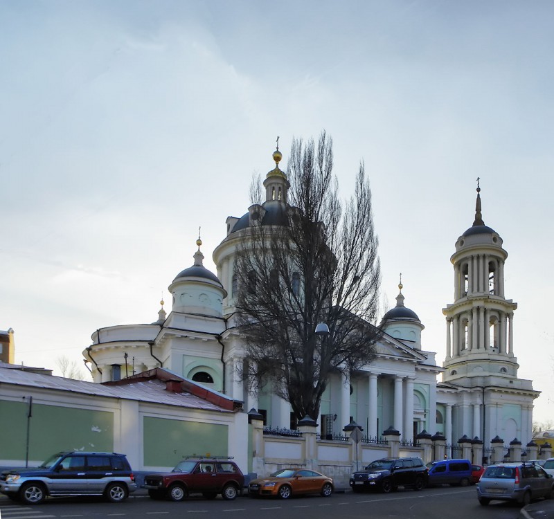 Таганский. Церковь Мартина Исповедника (Вознесения Господня) в Алексеевской новой слободе. фасады