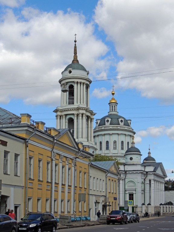 Таганский. Церковь Мартина Исповедника (Вознесения Господня) в Алексеевской новой слободе. фасады