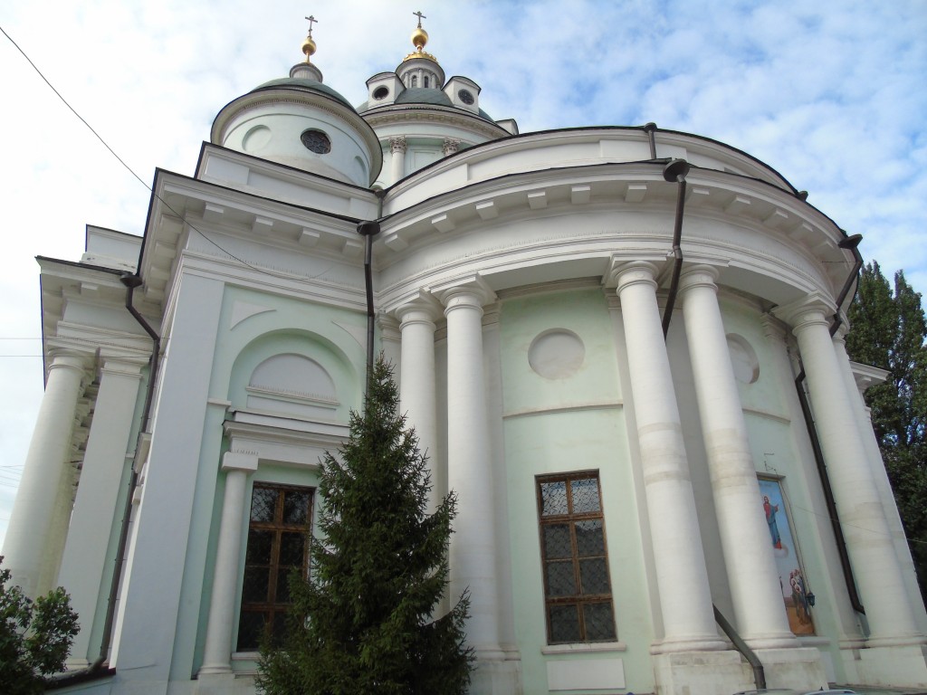 Таганский. Церковь Мартина Исповедника (Вознесения Господня) в Алексеевской новой слободе. архитектурные детали