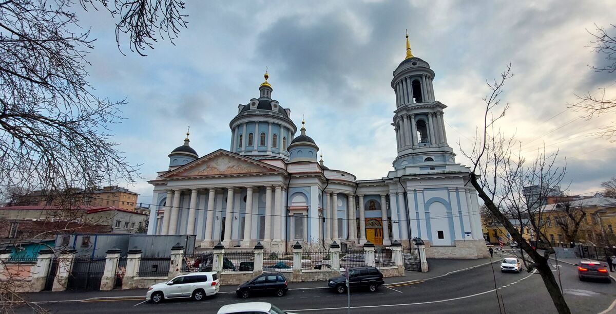 Церковь Мартина Исповедника (Вознесения Господня) в Алексеевской новой слободе, Таганский (Центральный административный округ (ЦАО), г. Москва). фасады