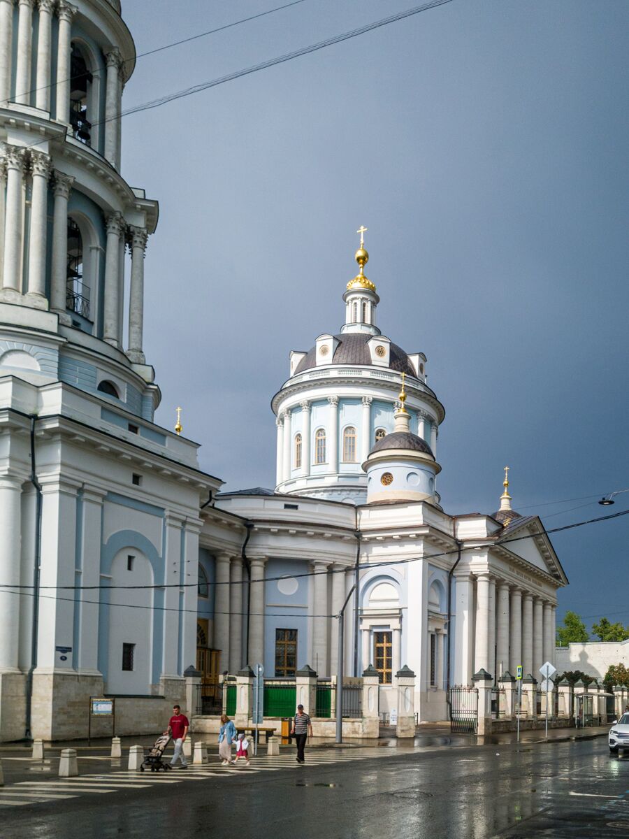 Церковь Мартина Исповедника (Вознесения Господня) в Алексеевской новой слободе, Таганский (Центральный административный округ (ЦАО), г. Москва). фасады