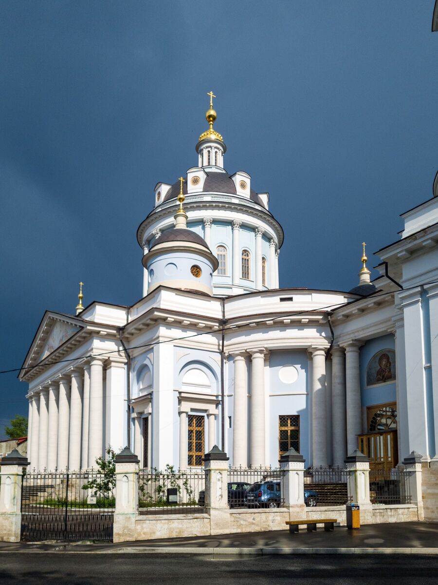 Церковь Мартина Исповедника (Вознесения Господня) в Алексеевской новой слободе, Таганский (Центральный административный округ (ЦАО), г. Москва). фасады