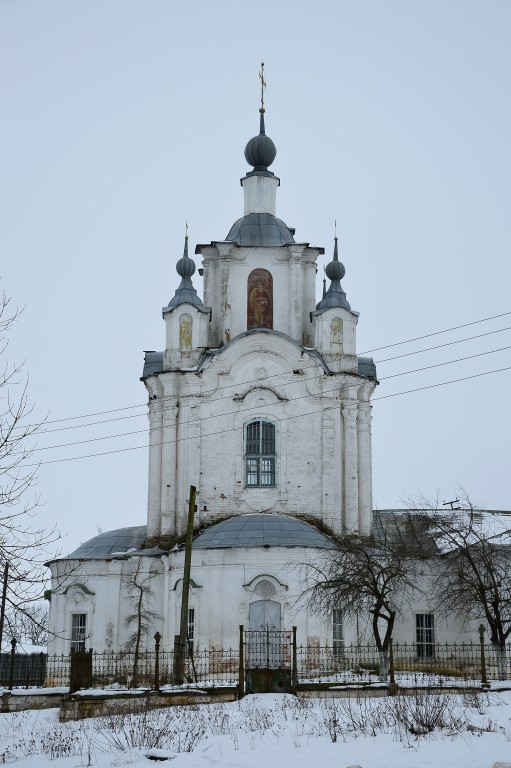 Собор Николая Чудотворца, Крапивна (Щёкинский район, Тульская область). фасады