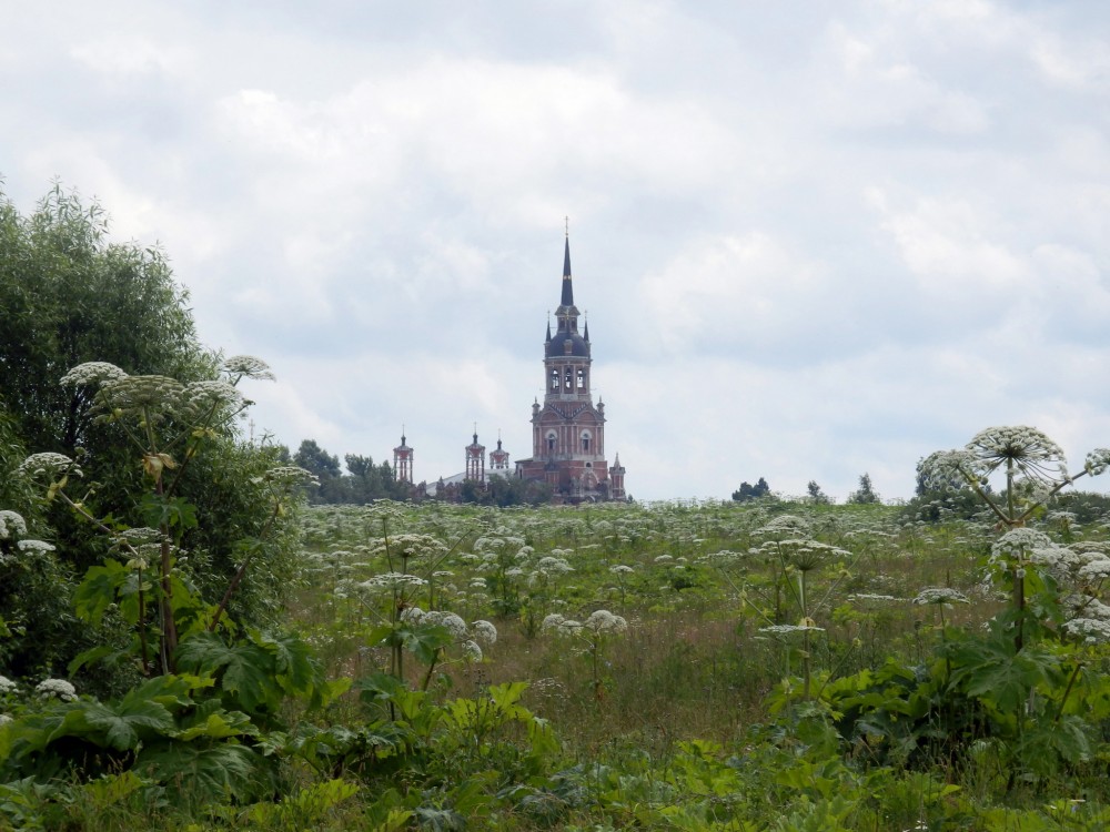 Собор Николая Чудотворца, Можайск (Можайский городской округ, Московская область). общий вид в ландшафте