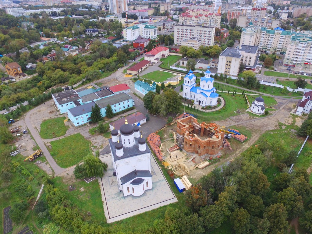 Успенский мужской монастырь, Орёл (Орёл, город, Орловская область). общий вид в ландшафте