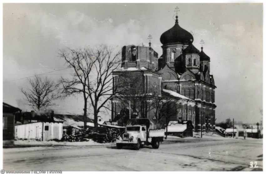 Орёл. Кафедральный собор Смоленской иконы Божией Матери. архивная фотография, Фото с сайта pastvu.ru Фото 1941-43 гг.