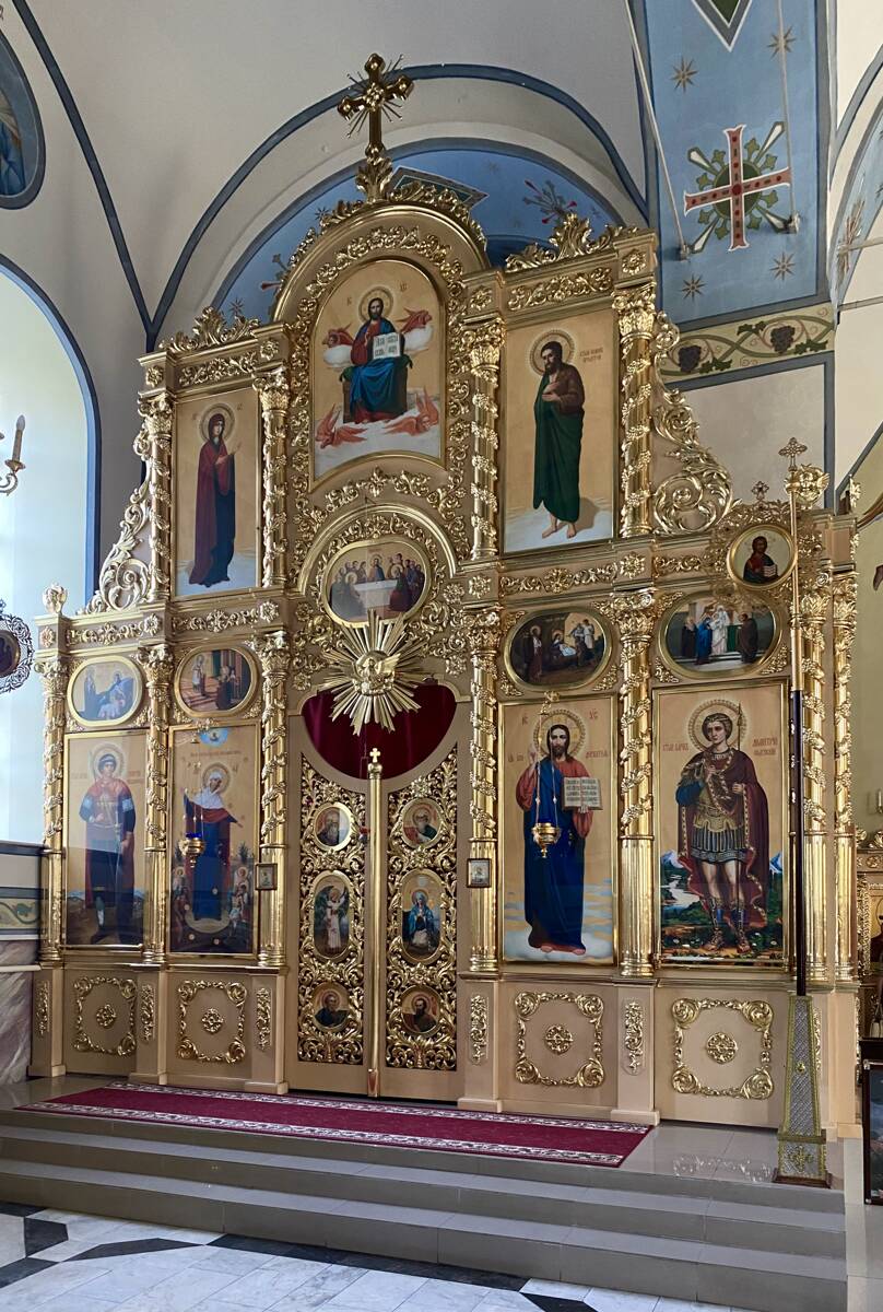 Кафедральный собор Смоленской иконы Божией Матери, Орёл (Орёл, город, Орловская область). интерьер и убранство, Придельный иконостас