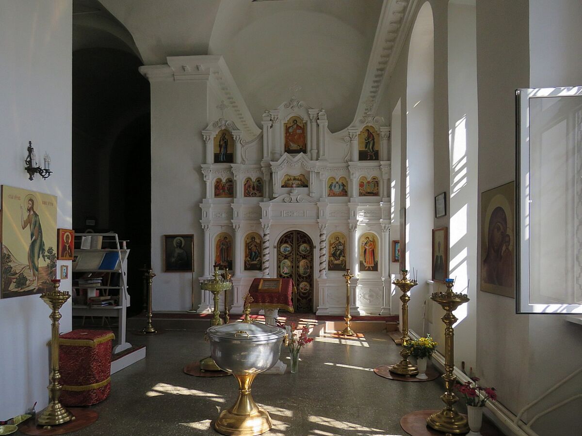 Церковь Воздвижения Креста Господня, Мценск (Мценский район и г. Мценск, Орловская область). интерьер и убранство, Иконостас южного придела