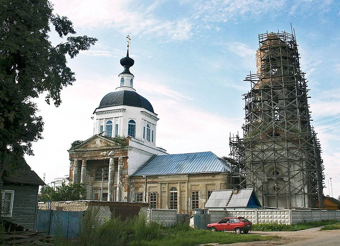 документальные фотографии. Церковь Воздвижения Креста Господня, Мценск (Мценский район и г. Мценск, Орловская область)
