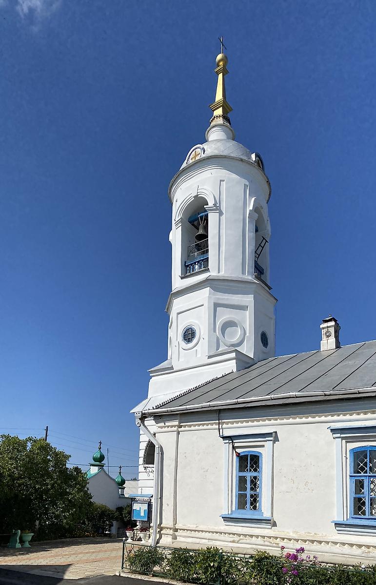 Колокольня, архитектурные детали. Церковь Петра и Павла, Мценск (Мценский район и г. Мценск, Орловская область)