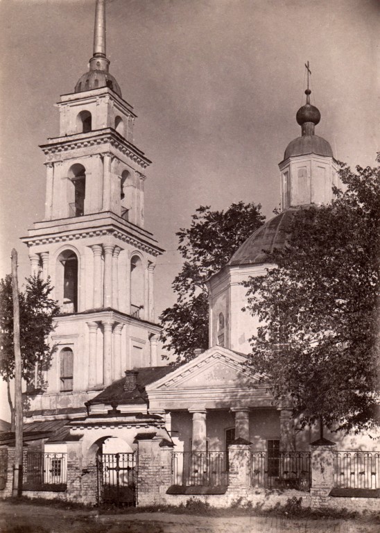 Острогожск. Церковь Спаса Преображения. архивная фотография, Фото 1910-х годов из фондов Института рукописей Национальной библиотеки Украины им. И. Вернадского