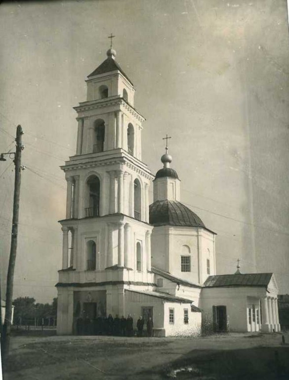 Острогожск. Церковь Спаса Преображения. архивная фотография, Частная коллекция. Фото 1910-х годов