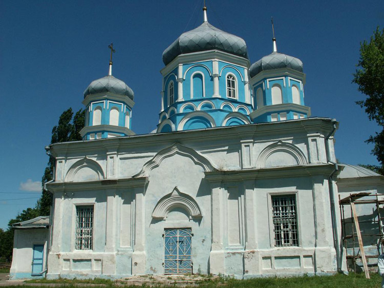 Бобров. Церковь Успения Пресвятой Богородицы. фасады