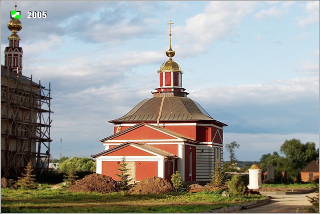 Суздаль. Суздальский православный лицей. Церковь Флора и Лавра. фасады, Западный фасад