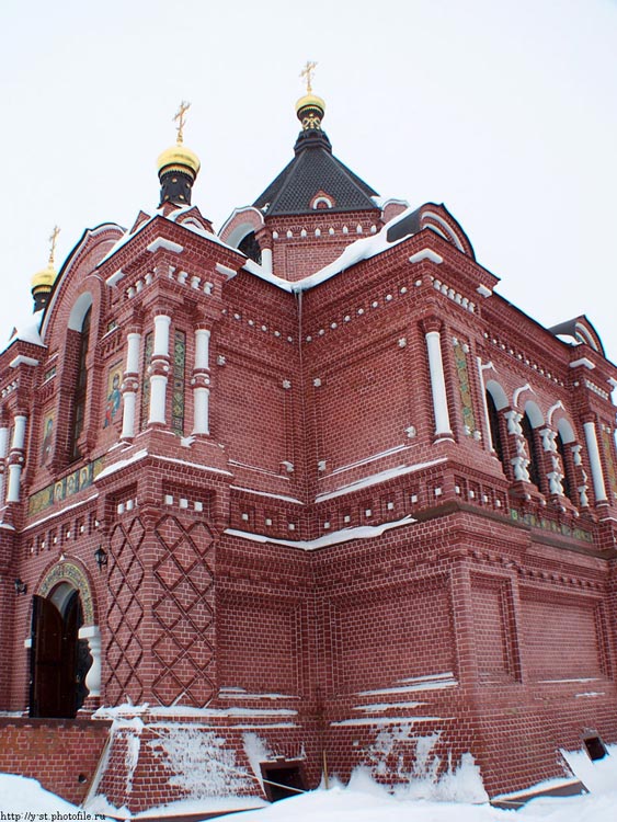 Суздаль. Суздальский православный лицей. Церковь Александра Невского. фасады, По некоторым сведениям, постройка нач. 20-го века.