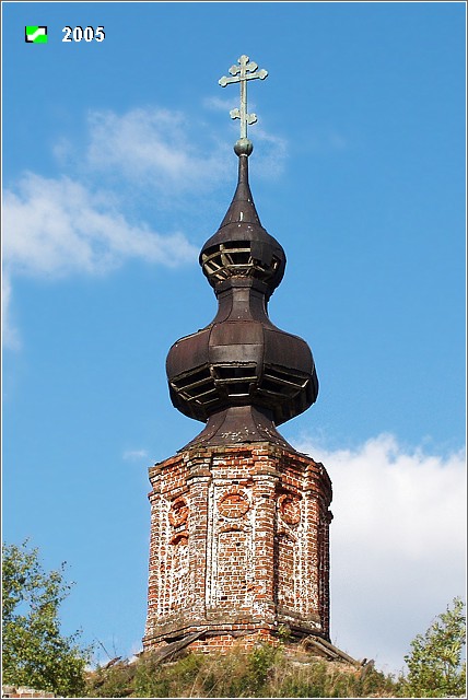 Церковь Параскевы Пятницы, Ряхово (Камешковский район, Владимирская область). архитектурные детали, Глава крупным планом