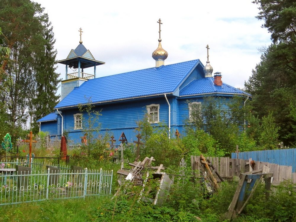 Церковь Успения Пресвятой Богородицы, Мстинский Мост (Бор) (Маловишерский район, Новгородская область). фасады