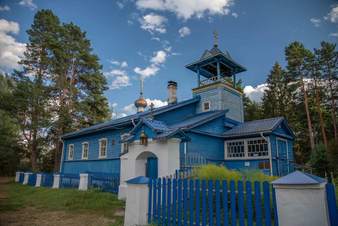 Мстинский Мост (Бор). Церковь Успения Пресвятой Богородицы. фасады