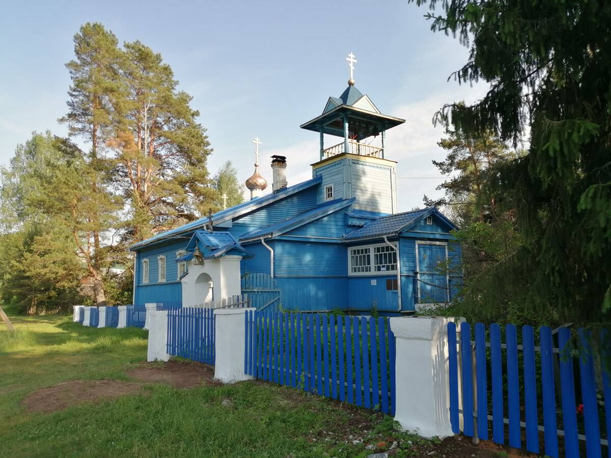 Церковь Успения Пресвятой Богородицы, Мстинский Мост (Бор) (Маловишерский район, Новгородская область). фасады