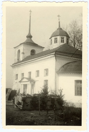Церковь Николая Чудотворца, Пельгора (Тосненский район, Ленинградская область). архивная фотография, Фото 1941 г. с аукциона e-bay.de