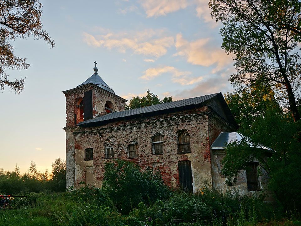 Пельгора. Церковь Николая Чудотворца. фасады