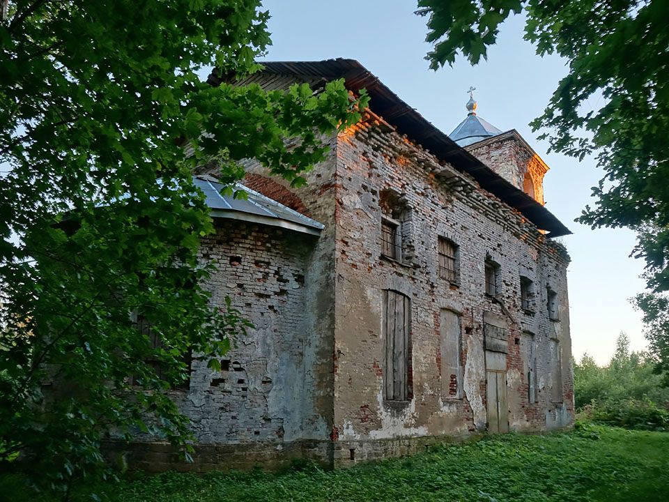 Церковь Николая Чудотворца, Пельгора (Тосненский район, Ленинградская область). фасады