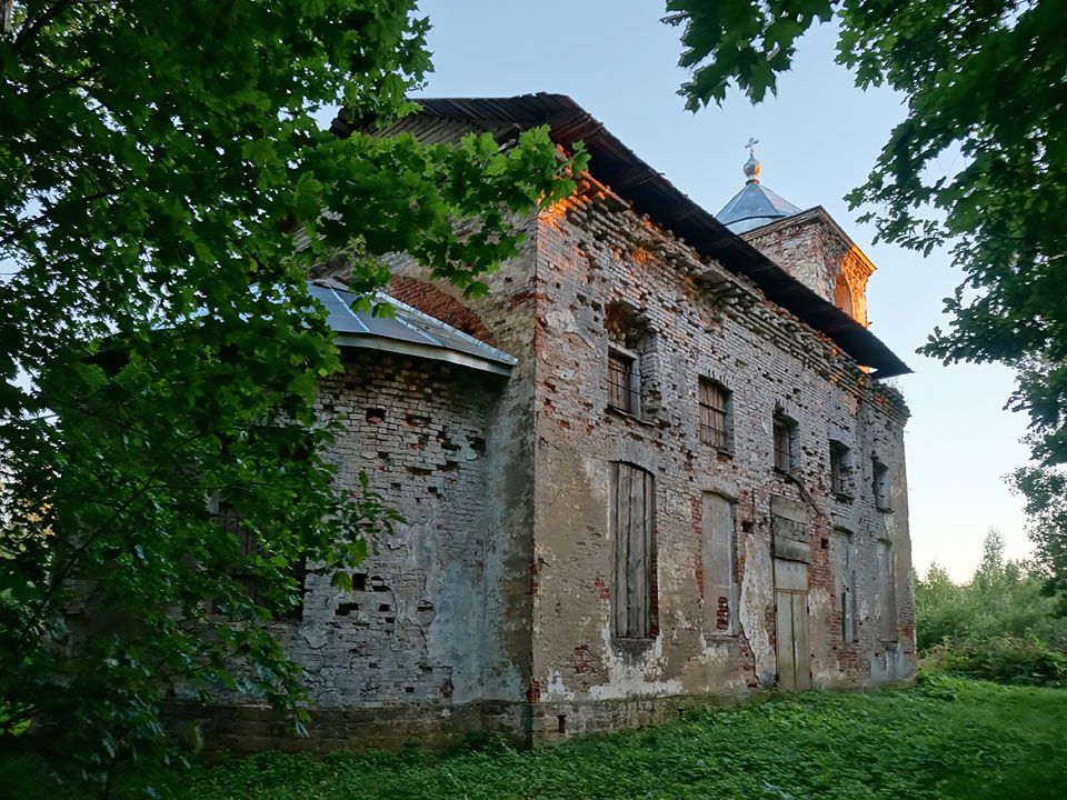 Пельгора. Церковь Николая Чудотворца. фасады