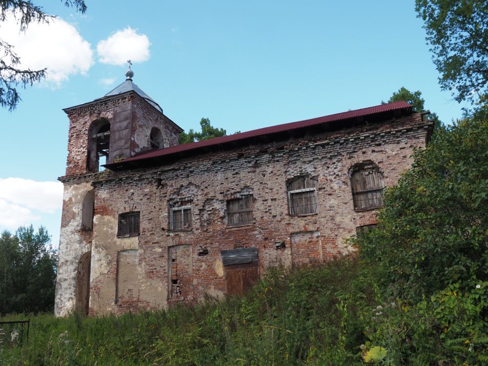 Пельгора. Церковь Николая Чудотворца. фасады