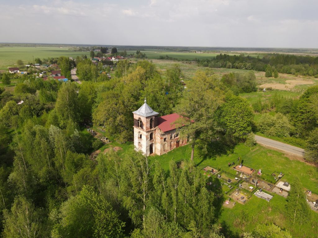 Пельгора. Церковь Николая Чудотворца. фасады