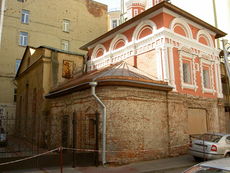 Церковь Космы и Дамиана в Старых Панех, Тверской (Центральный административный округ (ЦАО), г. Москва). архитектурные детали